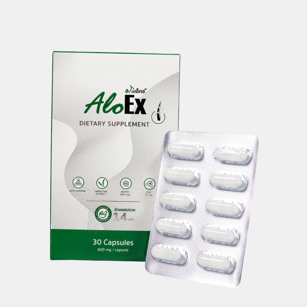 AloEx Dietary Supplement – 帮助减少断裂脱落的膳食补充品