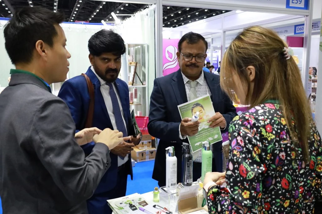 บรรยากาศคึกคักภายในงาน Cosmoprof CBE ASEAN 2024 ที่ AloEx ร่วมออกบูธ