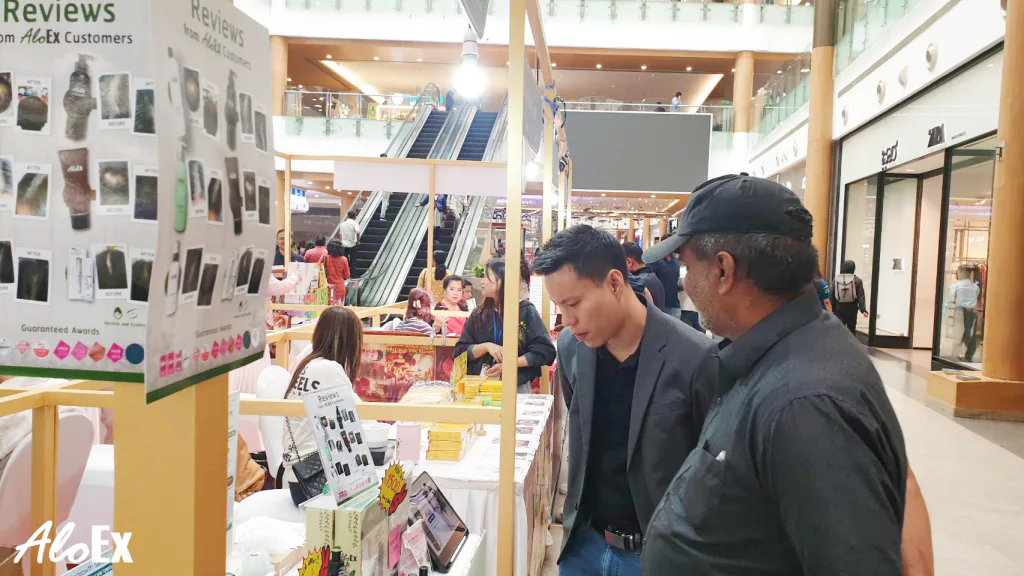 AloEx သည် အိန္ဒိယနိုင်ငံ၊ ဘန်ဂလော Thailand Week 2025 တွင် အိန္ဒိယဖောက်သည်များနှင့် တွေ့ဆုံစဉ်