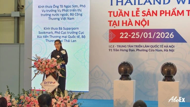 AloEx x Thailand Week 2026 — ကမ္ဘာ့ဈေးကွက်များသို့ တံခါးသစ်များ ဖွင့်ခြင်း