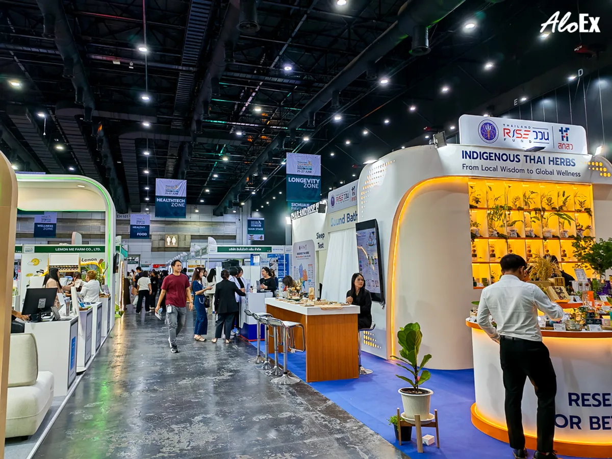 Thailand Wellness & Healthcare Expo 2026 场内实况