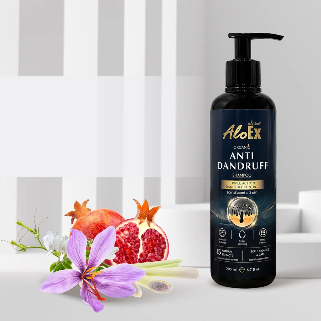 AloEx Organic Anti-Dandruff Shampoo 有机去屑洗发水 200 毫升