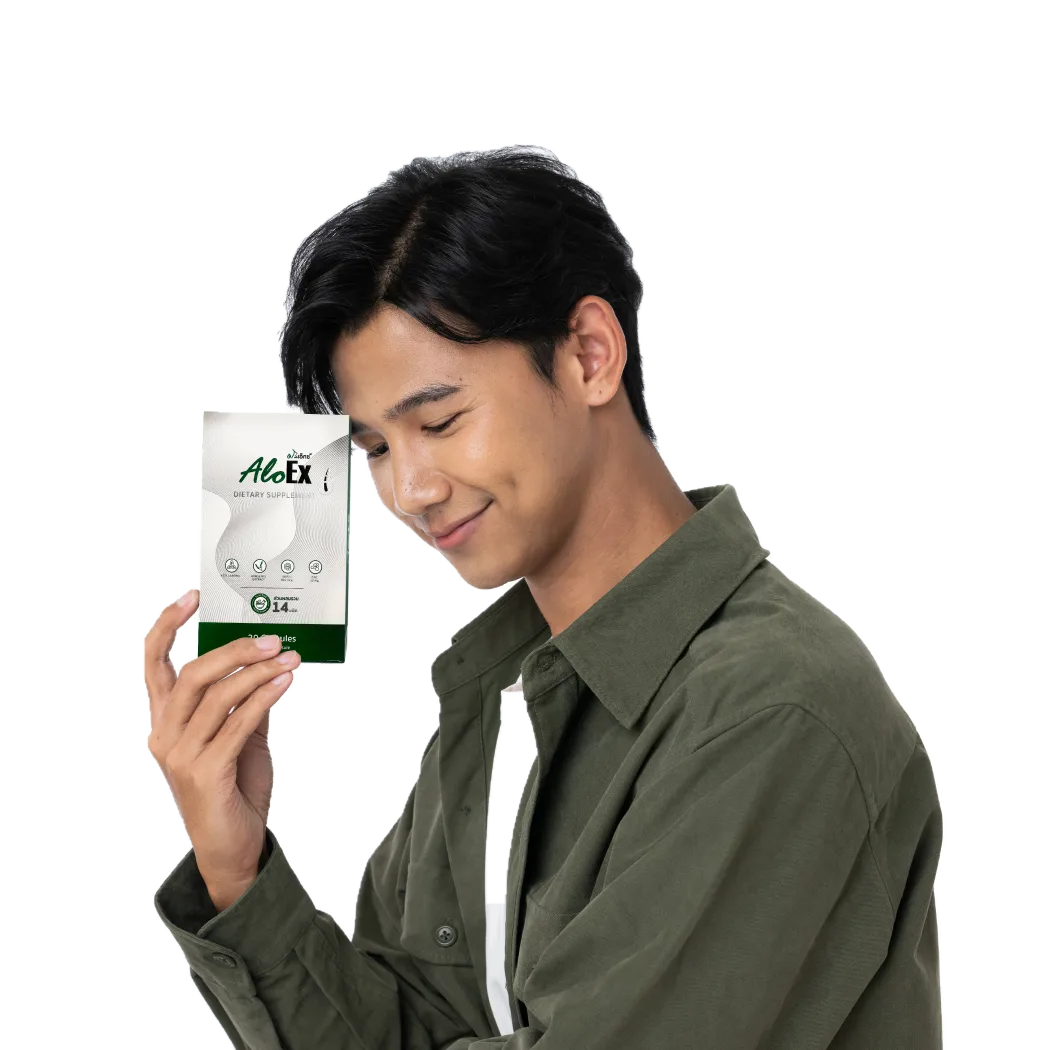 AloEx Dietary Supplement – ผลิตภัณฑ์เสริมอาหารลดผมขาดร่วง