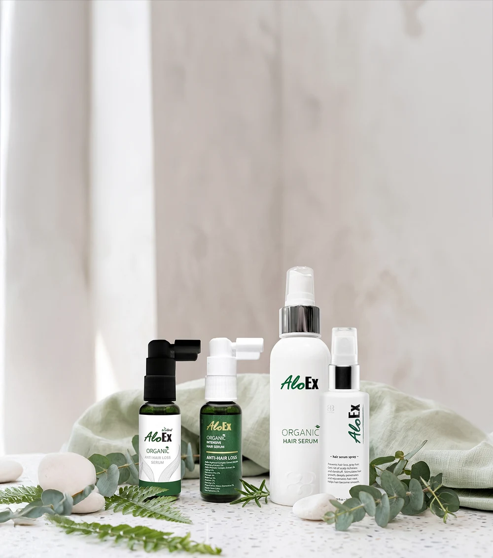 Comparing all 3 AloEx hair-reviving serums