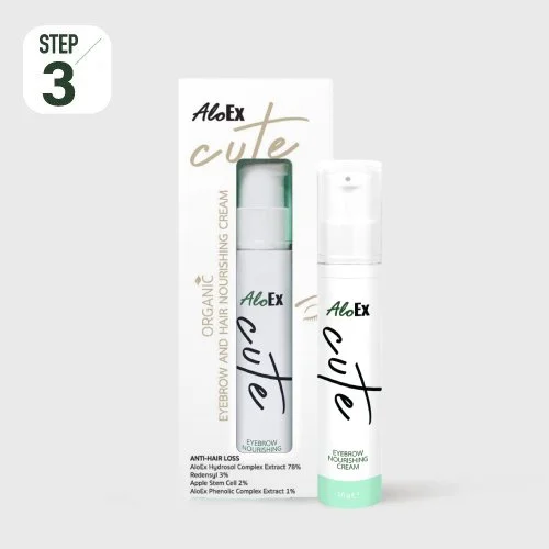 AloEx Cute Eyebrow Nourishing Cream – Eyebrow Regrowth Cream