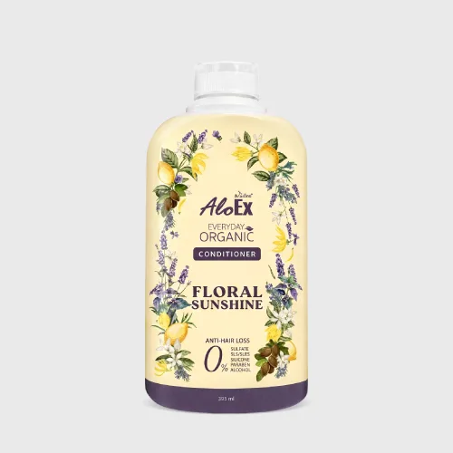 AloEx Everyday Organic Conditioner – ครีมนวดผมสมุนไพรออร์แกนิก ลดผมขาดร่วง