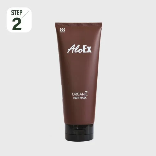 AloEx Organic Hair Mask – Silicone-Free Nourishing Treatment