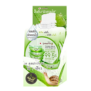 Smooto Aloe-E Snail Bright Gel