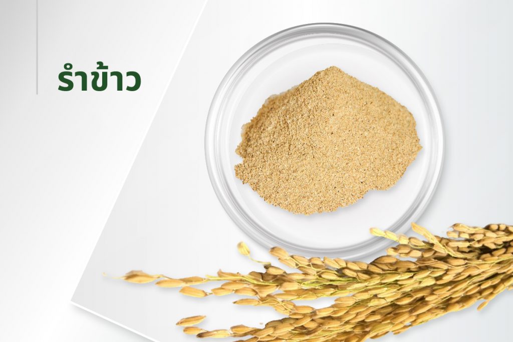 สูตรลับ 15 สารสกัด - รำข้าว